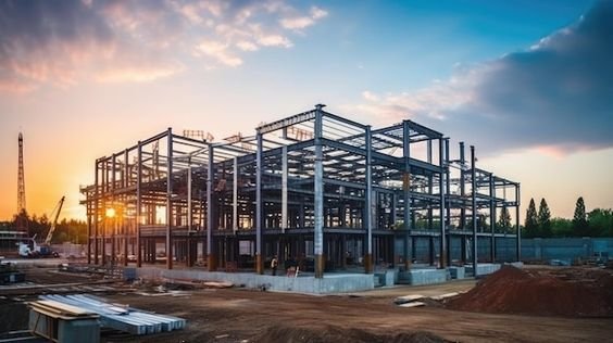 From KlickPin CF Building Under Construction at Sunset