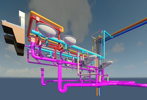 From KlickPin CF CAD Outsourcing Expert Commercial Plumbing Projects